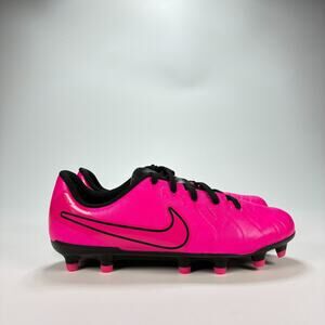Nike Jr Tiempo Legend 10 Club Pink Black Soccer Cleats DV4352-600 Youth Size 2Y